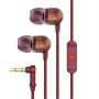 Marley | Earbuds | Smile Jamaica | Built-in microphone | 3.5 mm | Red - 3